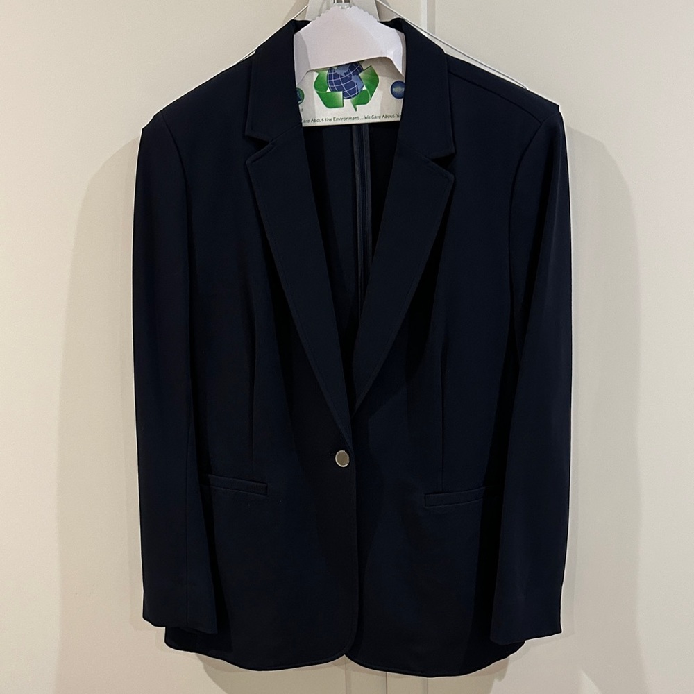 Bar III Navy Women's Ponte Pant Suit
